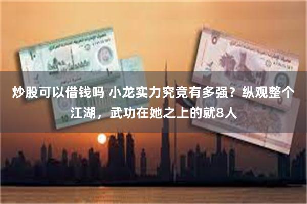 炒股可以借钱吗 小龙实力究竟有多强？纵观整个江湖，武功在她之上的就8人