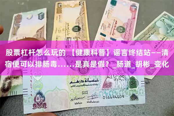 股票杠杆怎么玩的 【健康科普】谣言终结站——清宿便可以排肠毒……是真是假？_肠道_胡彬_变化